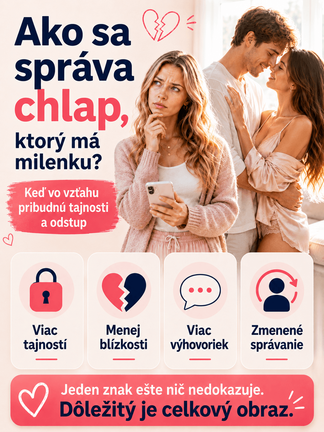 Ako sa správa chlap, ktorý má milenku?